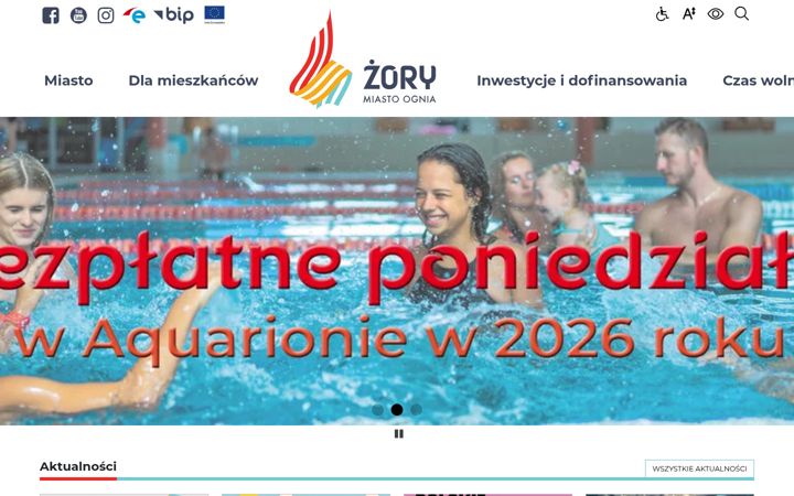 Screenshot of zory.pl