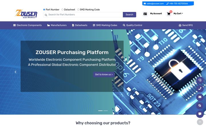 Screenshot di zouser.com