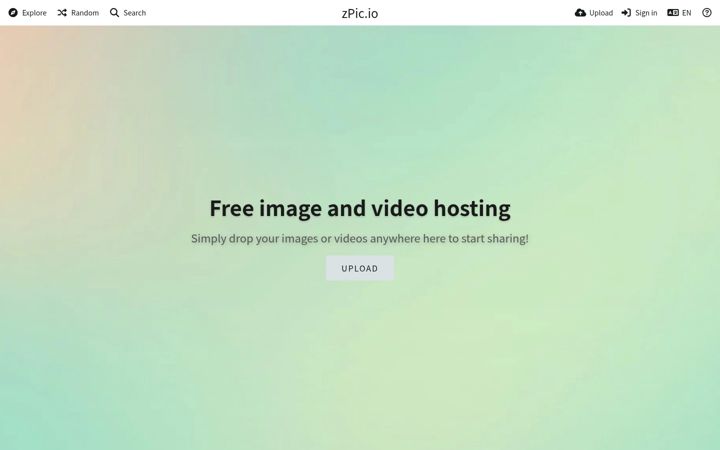 Screenshot of zpic.biz