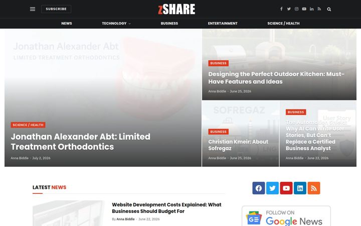 Екранна снимка на zshare.net