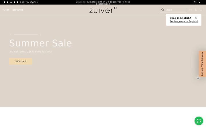 Captura de pantalla de zuiver.com