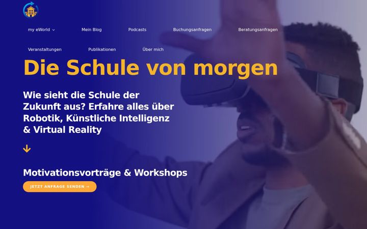 Snímek obrazovky zukunft-der-schulen.de