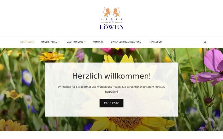 Screenshot of zum-loewen-koenigsee.de