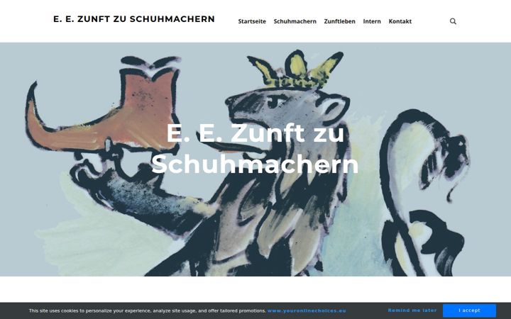 zunftzuschuhmachern.ch