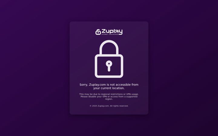 Screenshot of zuplay.com