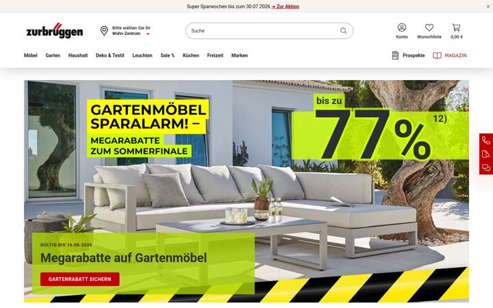 Screenshot of zurbrueggen.de