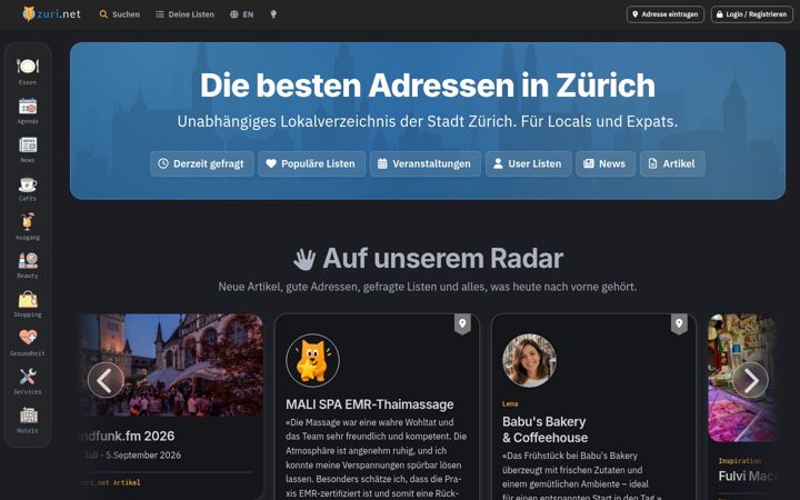 Screenshot of zuri.net