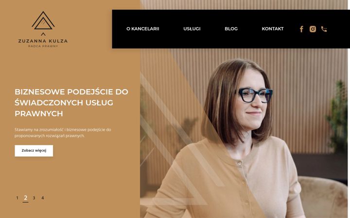Screenshot von zuzannakulza.pl