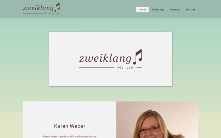 Екранна снимка на zweiklang-musik.de