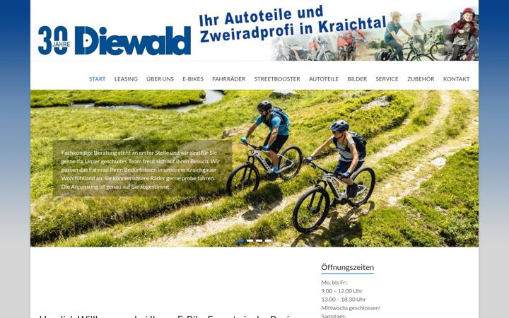 Screenshot ta' zweiradshop-diewald.de