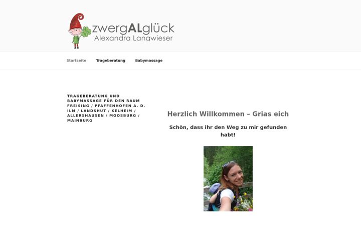 Ekrano kopija zwergalglueck.de