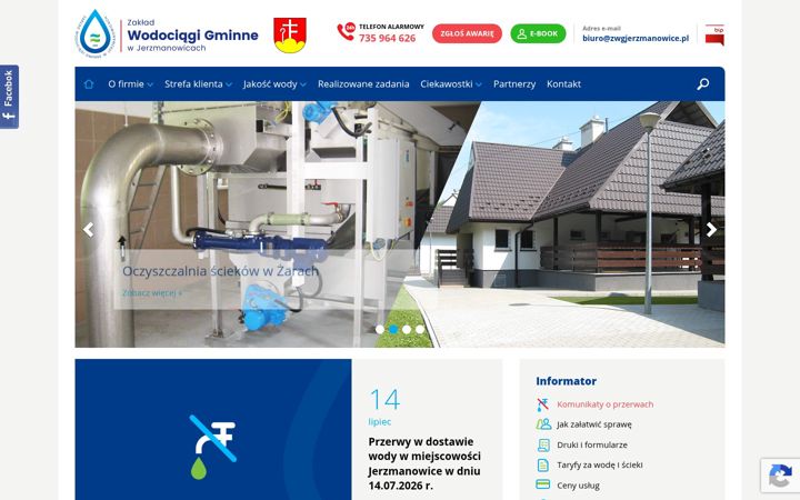 Captura de pantalla de zwgjerzmanowice.pl