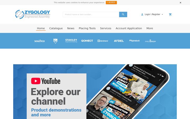 Screenshot of zygology.com