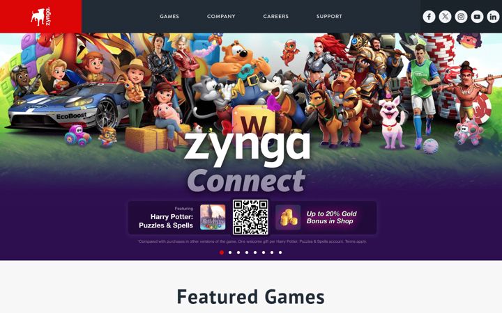 Ekrānuzņēmums no zynga.com