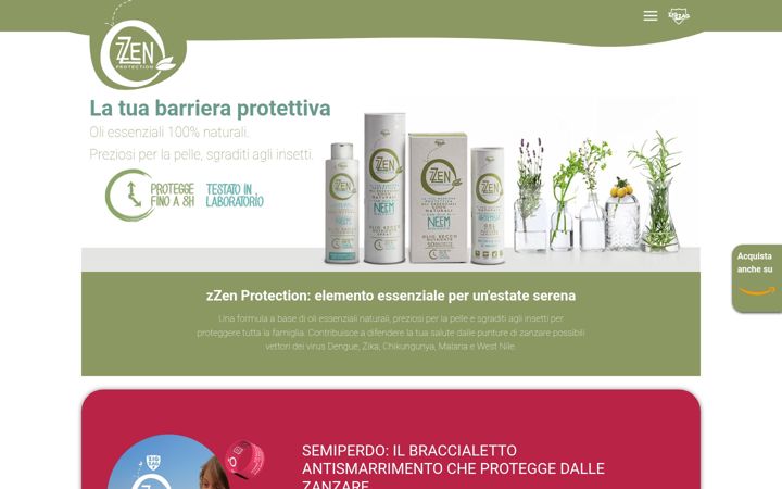 Snímek obrazovky zzen-protection.com