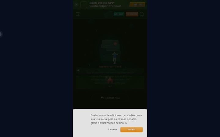 Screenshot of zzwin26.com